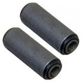 Set of 2 Rear Lower Leaf Spring Shackle Bushings Moog for Dodge D400 (1980)
