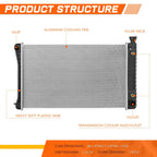Aluminum Radiator for Chevy GMC C/K Suburban/Pickup (1988–1995) DPI-618