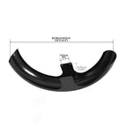 26" Wrap Front Fender for Harley Bagger Touring Road Glide FLHX (Unpainted)