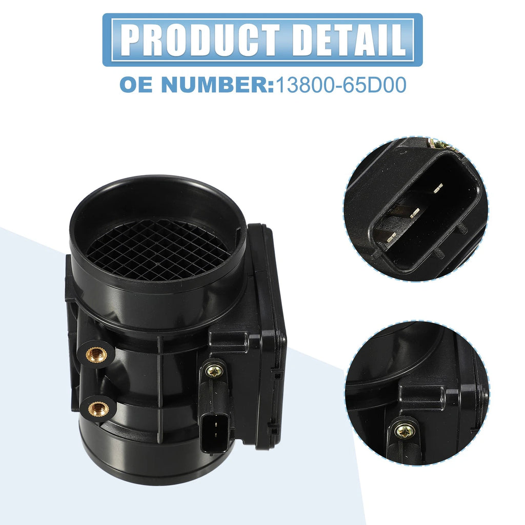 Mass Air Flow Meter MAF Sensor for Suzuki Vitara (1999–2003) No.13800-65D00
