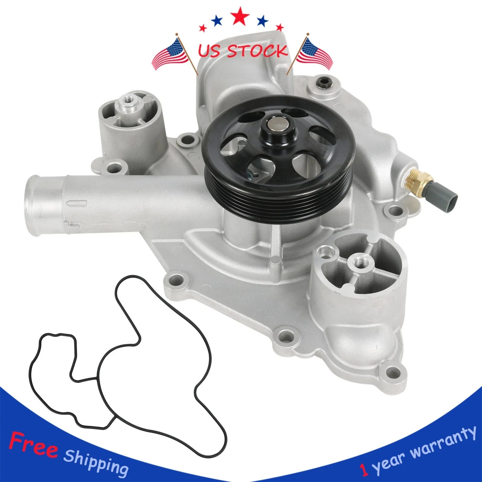 Water Pump for Dodge Charger Challenger Durango Jeep Chrysler 300 (2011–2024)