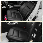 Leather Seat Cover for Mercedes Benz C300 350 (2008â2014) - Black