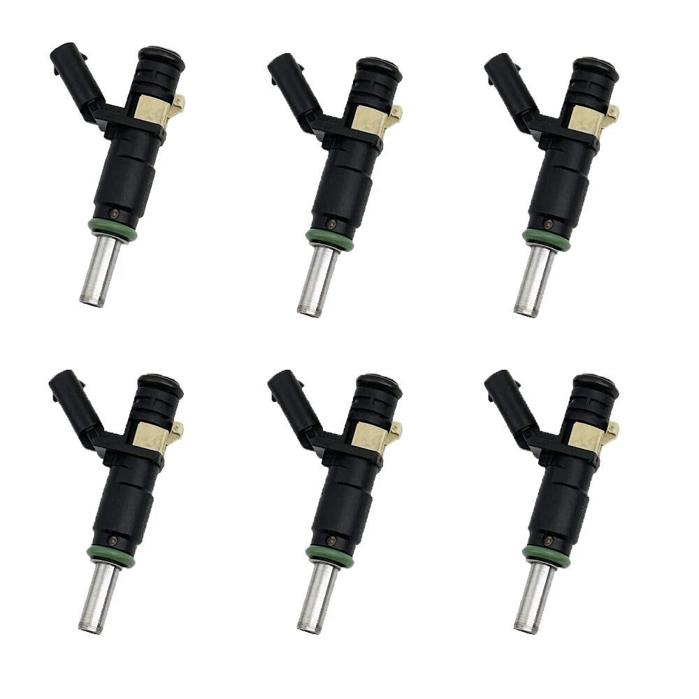 Set of 6 Fuel Injectors for Mercedes-Benz C280 3.0L V6 (2006–2007)