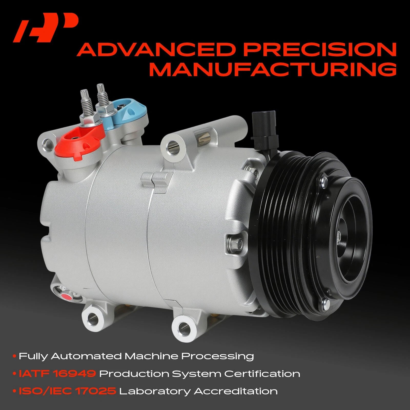 A/C Compressor with Clutch for Ford Escape Focus (2012-2014)