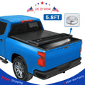 5.8ft 4-Fold Tonneau Bed Cover for Chevy Silverado/GMC Sierra 1500 (2007–2023)