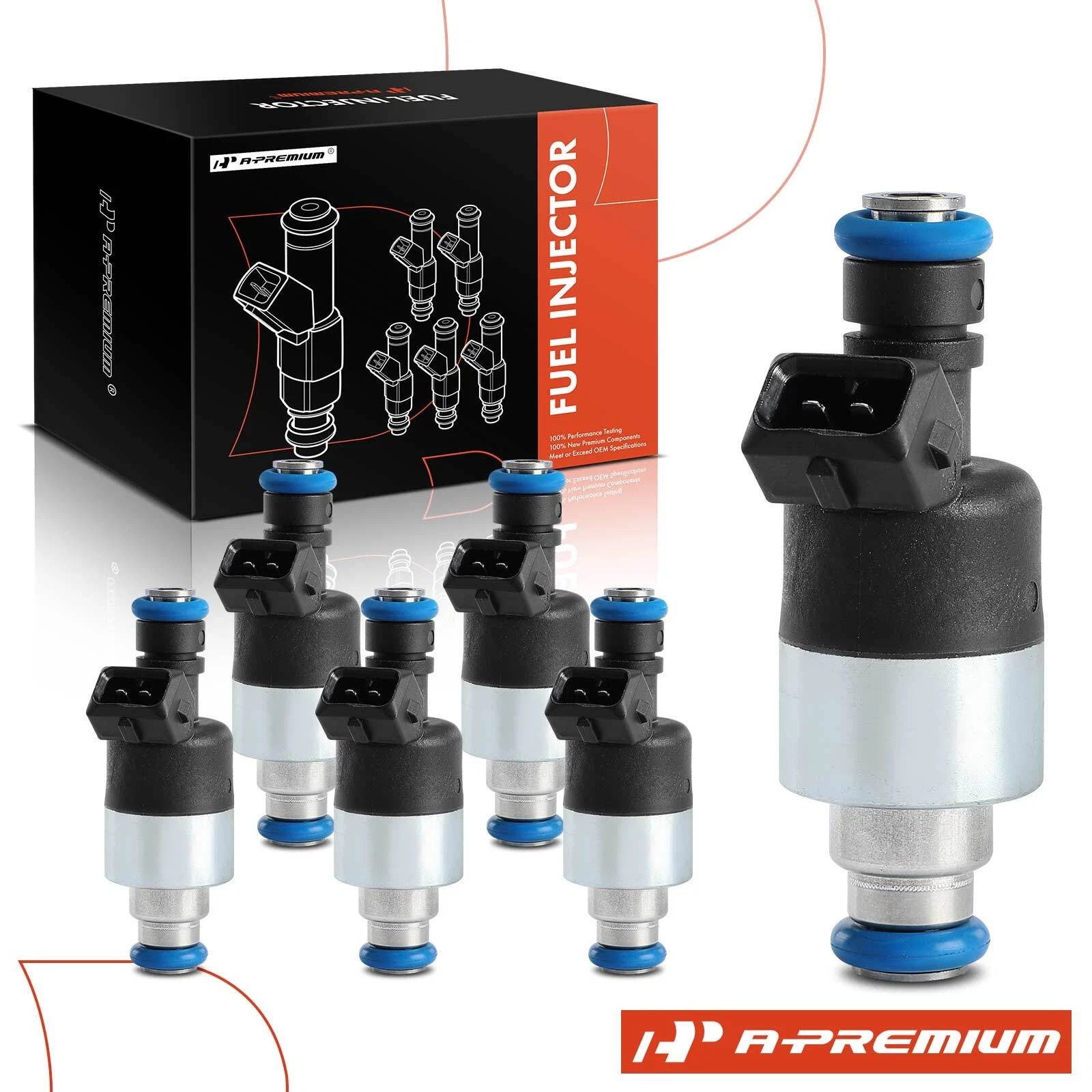 6x Fuel Injector for Buick LeSabre, Chevy Venture, Olds Alero, Pontiac (1999–2005)