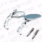 Chrome Rear View Mirrors for Harley Davidson Sportster