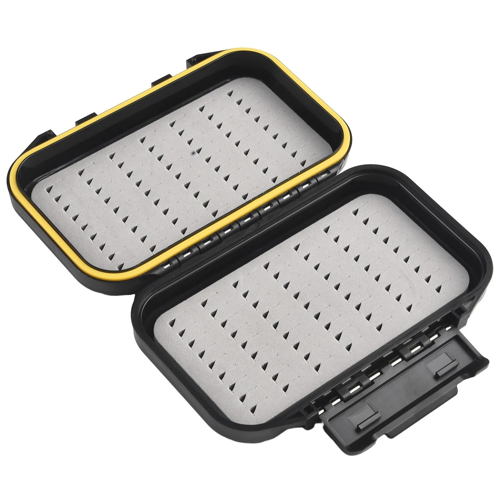 Double Sided Waterproof Fishing Tackle Box with Silicone Seal