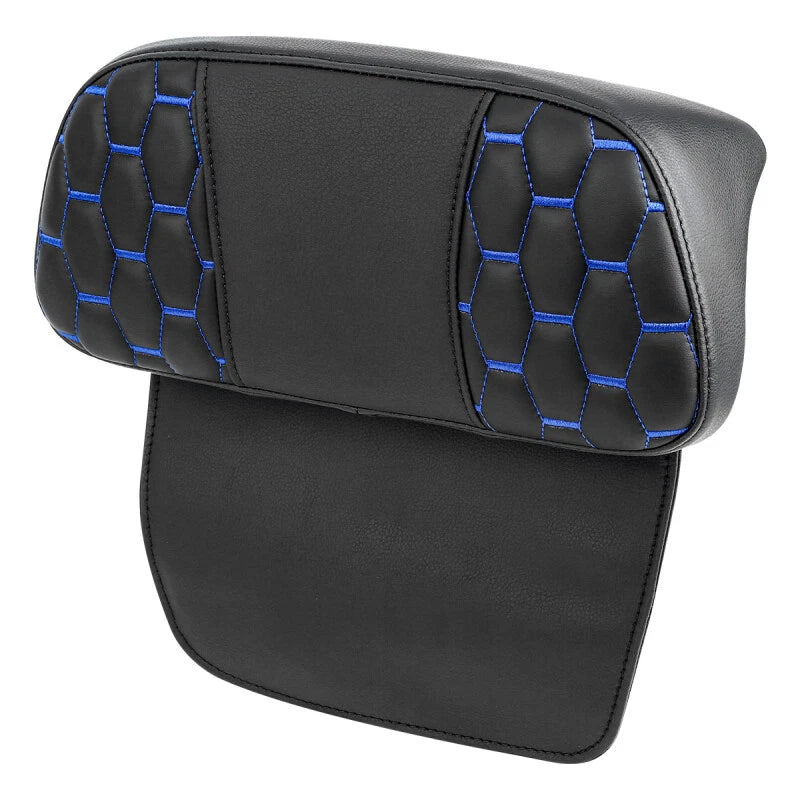 Razor Chopped Passenger Backrest for Harley Street Glide (2014–2024) Black Blue