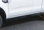 Black OE Style Running Boards for Ford Ranger Super Cab (2019-2023)