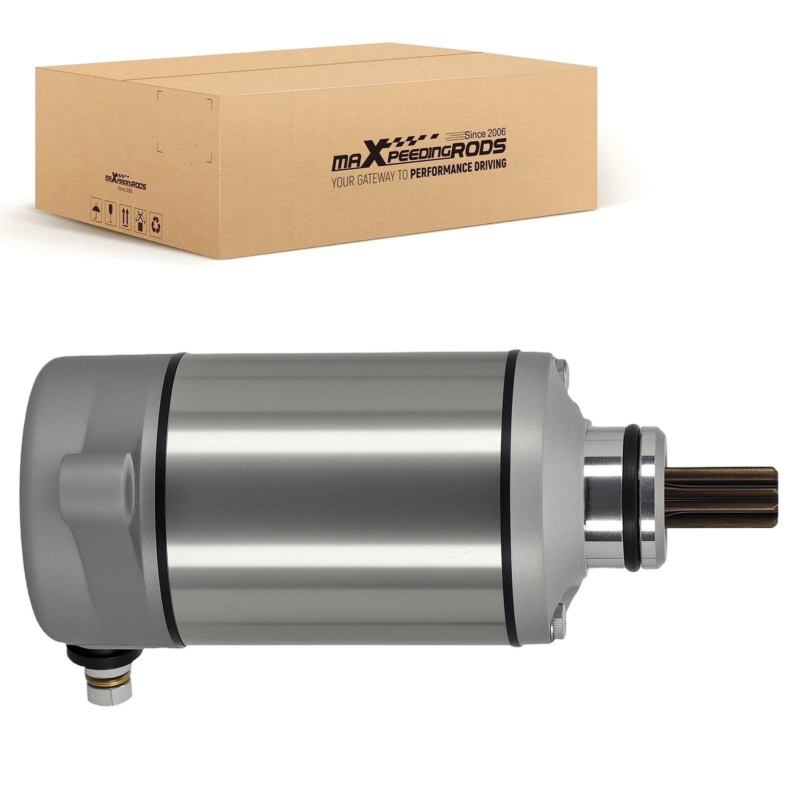 Starter Motor for Arctic Cat 500 XT HDX (2013–2017) 3305-954 12V CW 10 Teeth