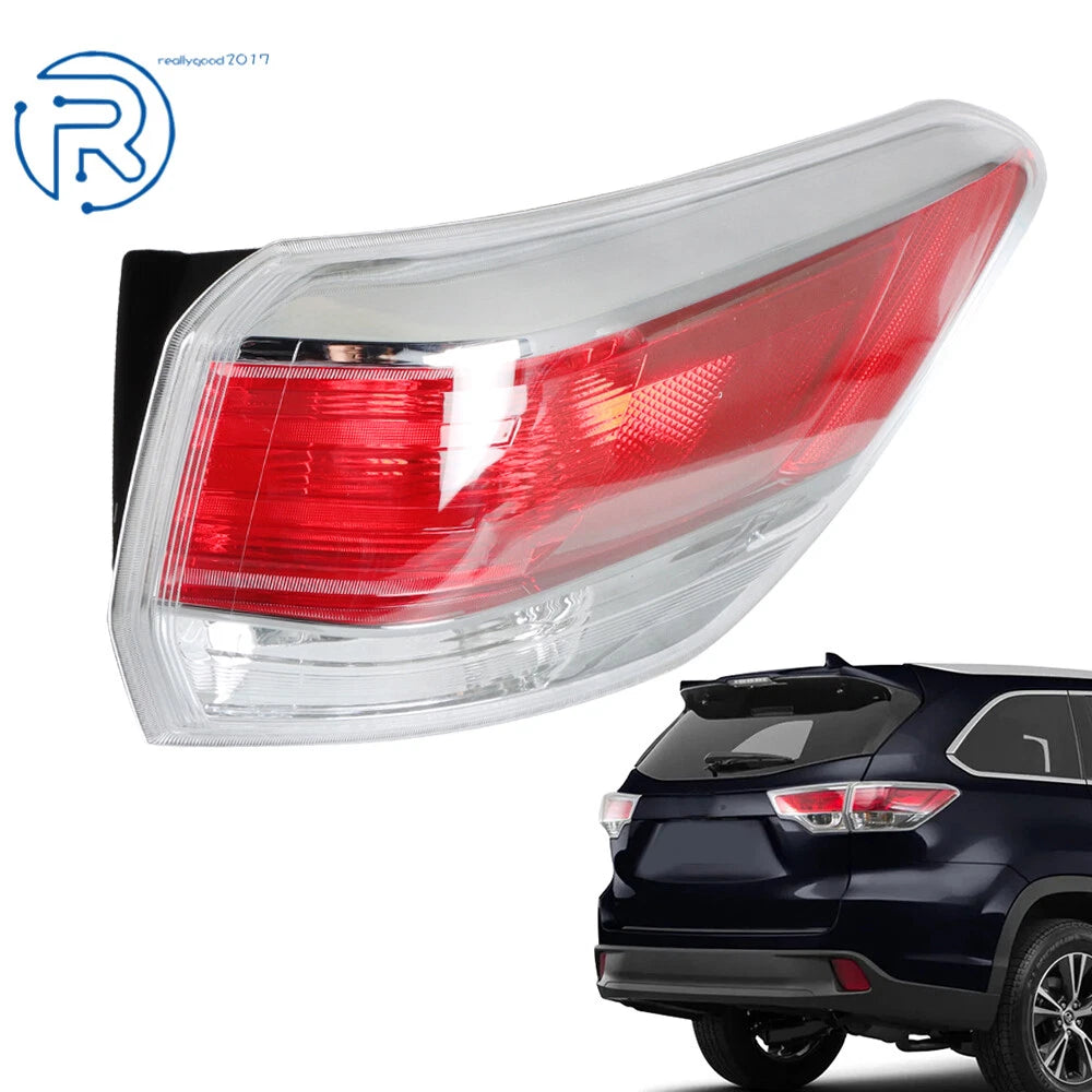 Outer Right Tail Light Lamp for Toyota Highlander (2014–2016)