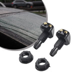 2Pcs Windshield Washer Nozzle for Car (Dual Holes)