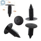 100 Pcs Push Clips for Car Auto Fender (8mm)