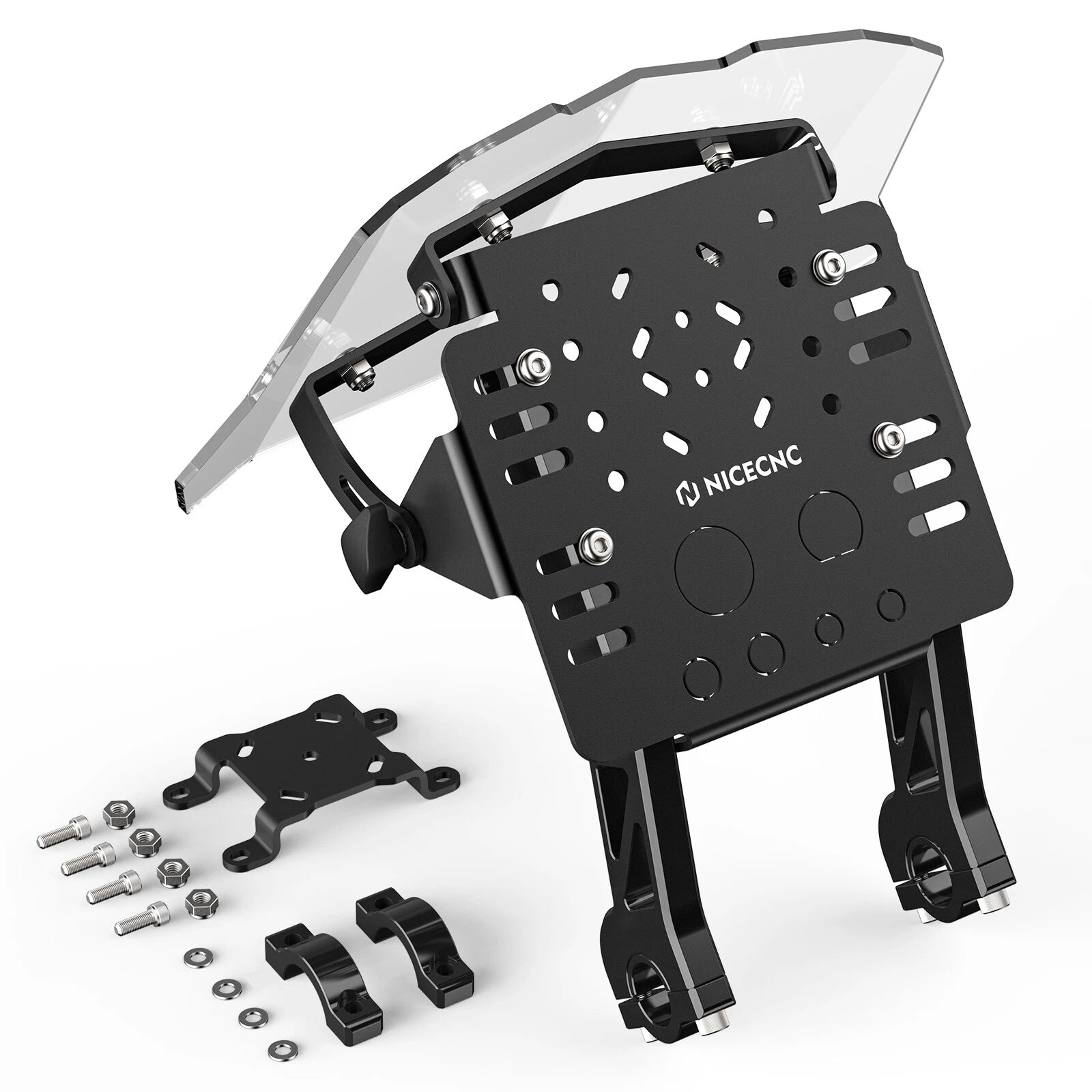 CNC Adjustable GPS Mount Bracket for Husqvarna 701 Enduro Supermoto (2016–2024)