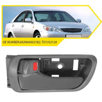 Left Driver Inside Door Handle 69206AA021B2 for Toyota Camry (2002–2006)