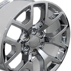 22 Inch Chrome Wheel Replacement for 1988–2000 Chevy C2500