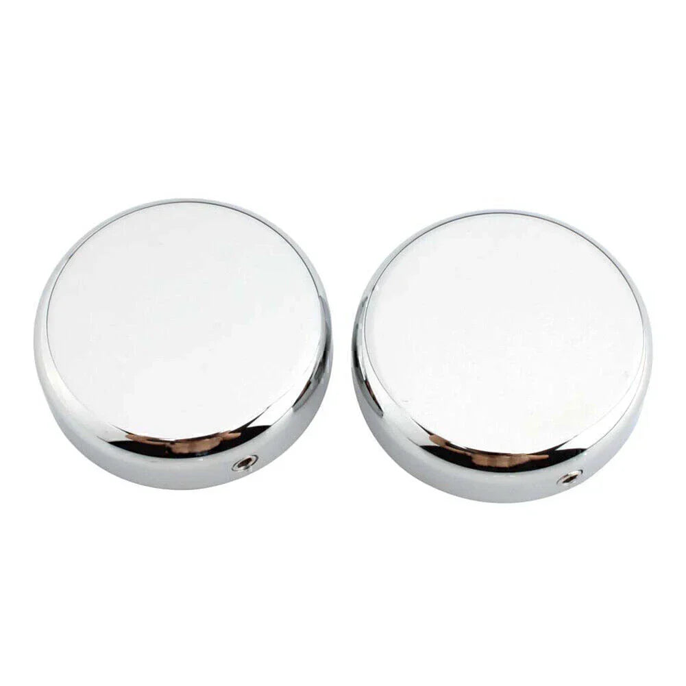CNC Chrome Upper Fork Caps for HARLEY SOFTAIL STREET BOB (2018-2020)