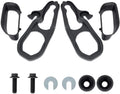 Set of 2 Black Front Tow Hooks with Hardware for Ram 1500 (2019–2020) 68272944AB