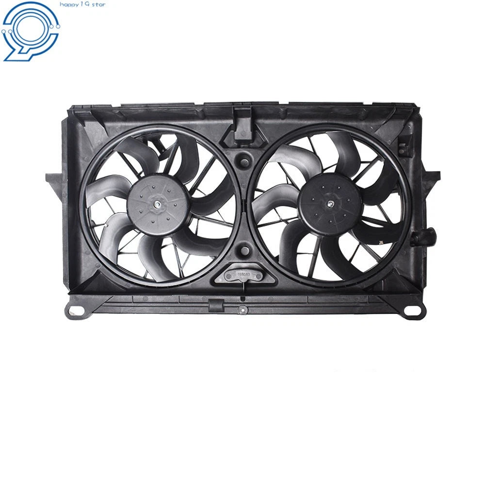 Radiator and Condenser Fan for Chevrolet Silverado 1500 GMC Sierra 1500 (2007–2013)