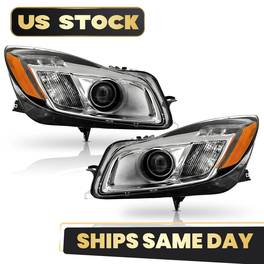 HID Xenon Headlight Set for Buick Regal (2011) Left + Right Pair