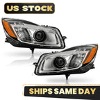 HID Xenon Headlight Set for Buick Regal (2011) Left + Right Pair