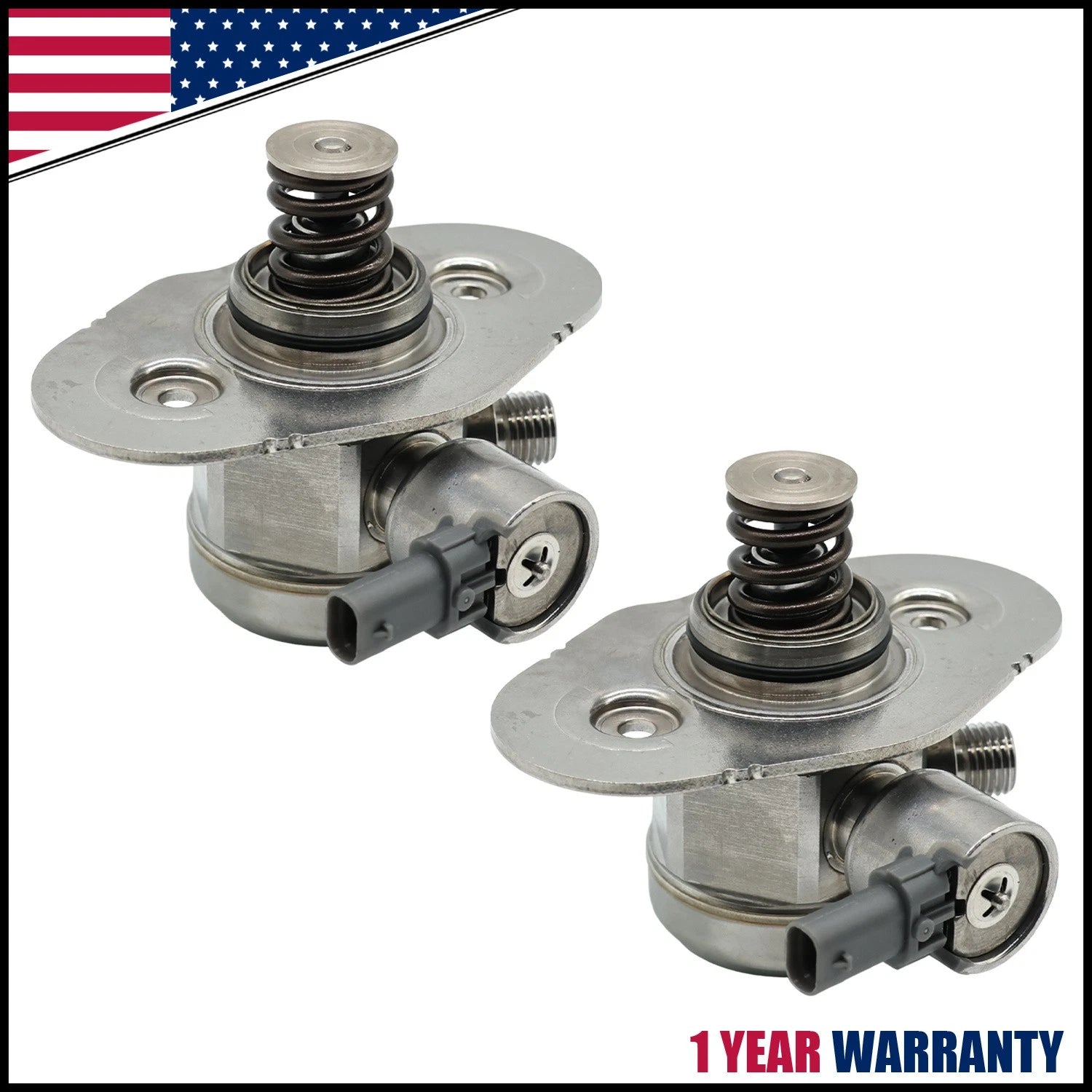 2 Pack High Pressure Fuel Pump for BMW 550i 550i GT 650i 750i xDrive 750Li M5 (2006–2017)