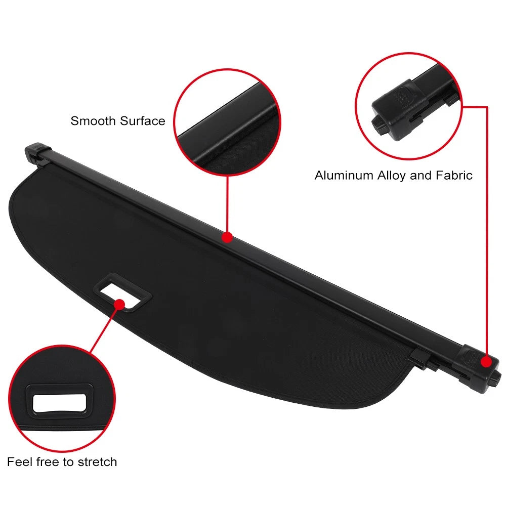 Retractable Cargo Cover for Acura RDX (2019–2024)