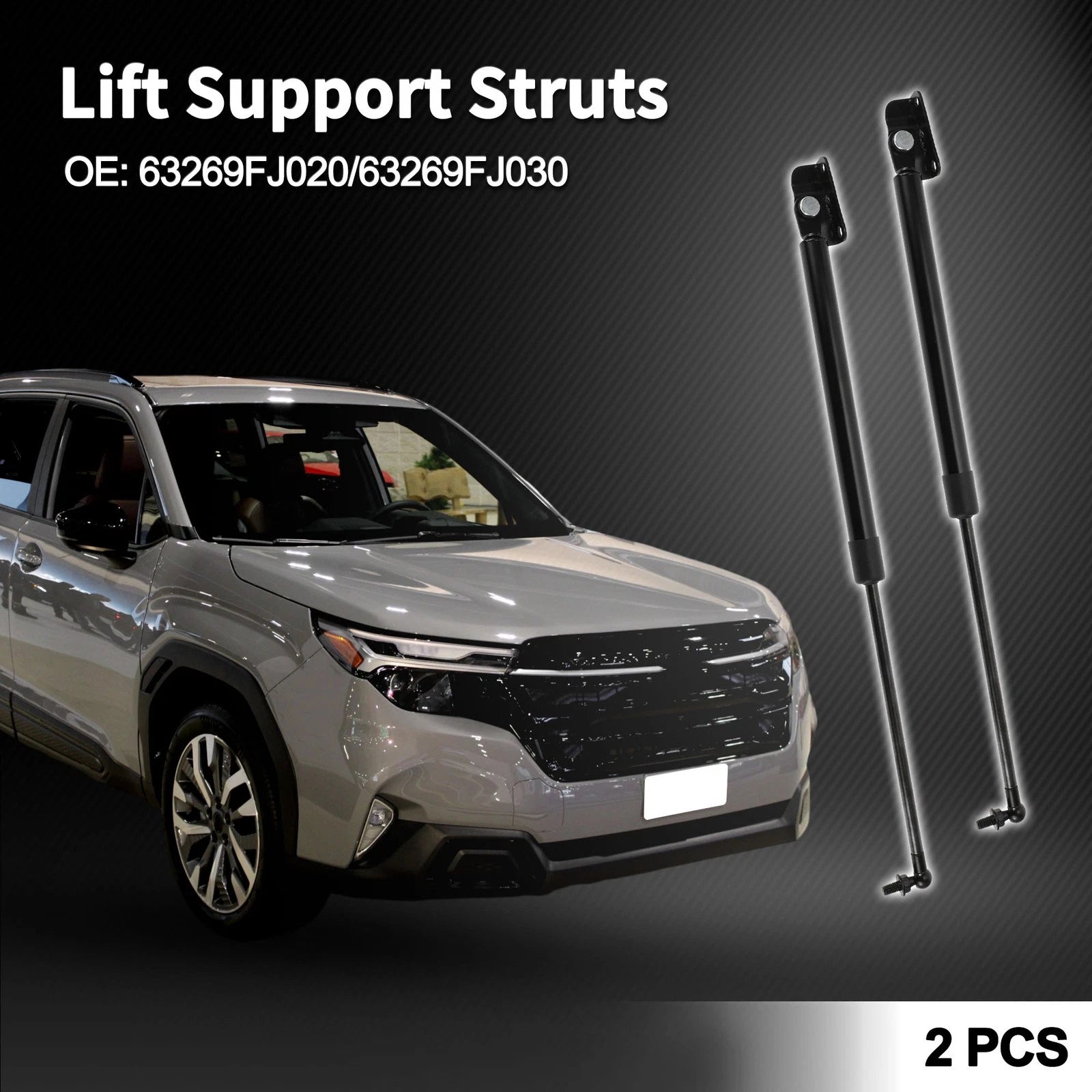 Rear Hatch Lift Supports Struts 2X No. 63269FJ020/63269FJ030 for Subaru Crosstrek (2013–2023)