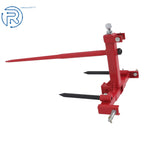 49" 3 Point Hay Bale Spear Trailer Hitch Receiver for Lift Cat 1