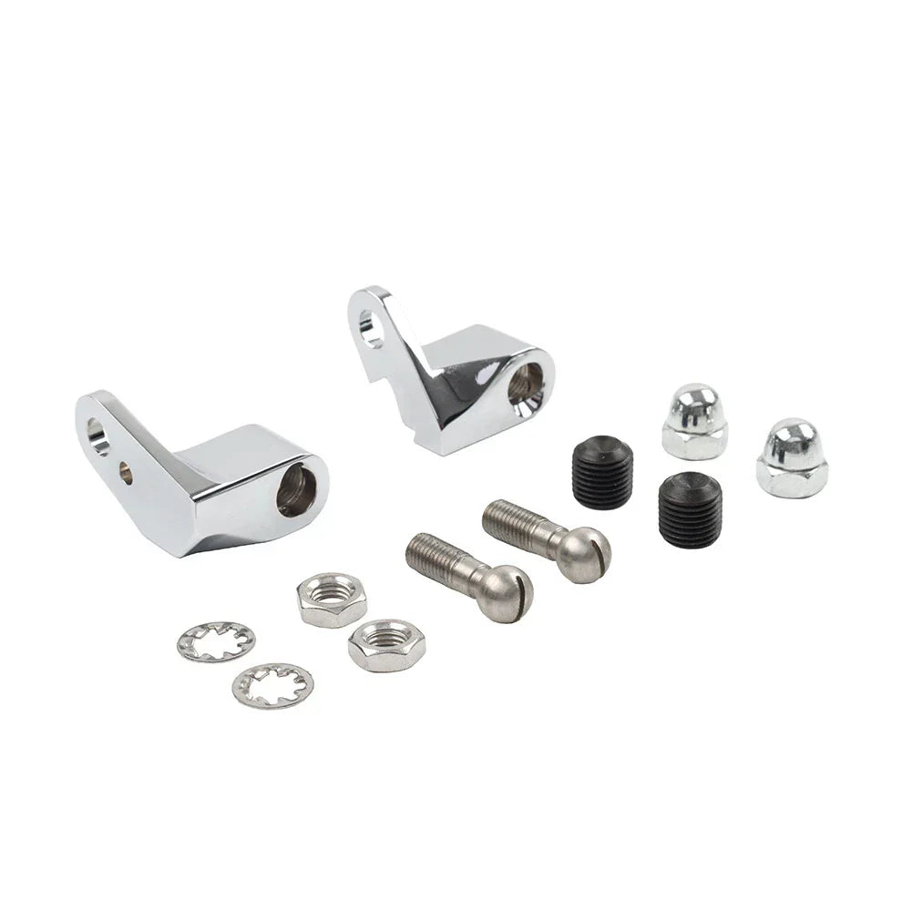 Front Turn Signal Mounts for Harley Dyna, Softail, Sportster (1986-2017)