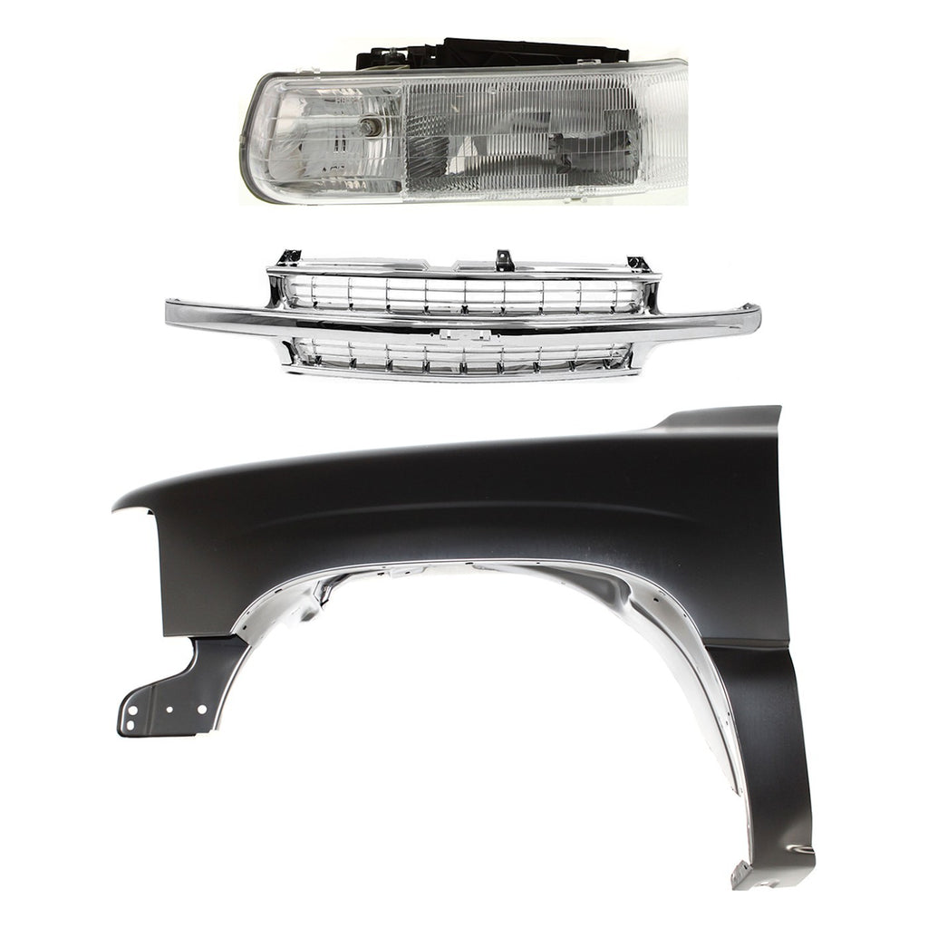 Fender Kit for Chevrolet Silverado 1500 2500 (1999–2002)