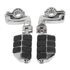 Set of 4 Highway Bar Footpeg Peg Mount Clamps for Harley Touring