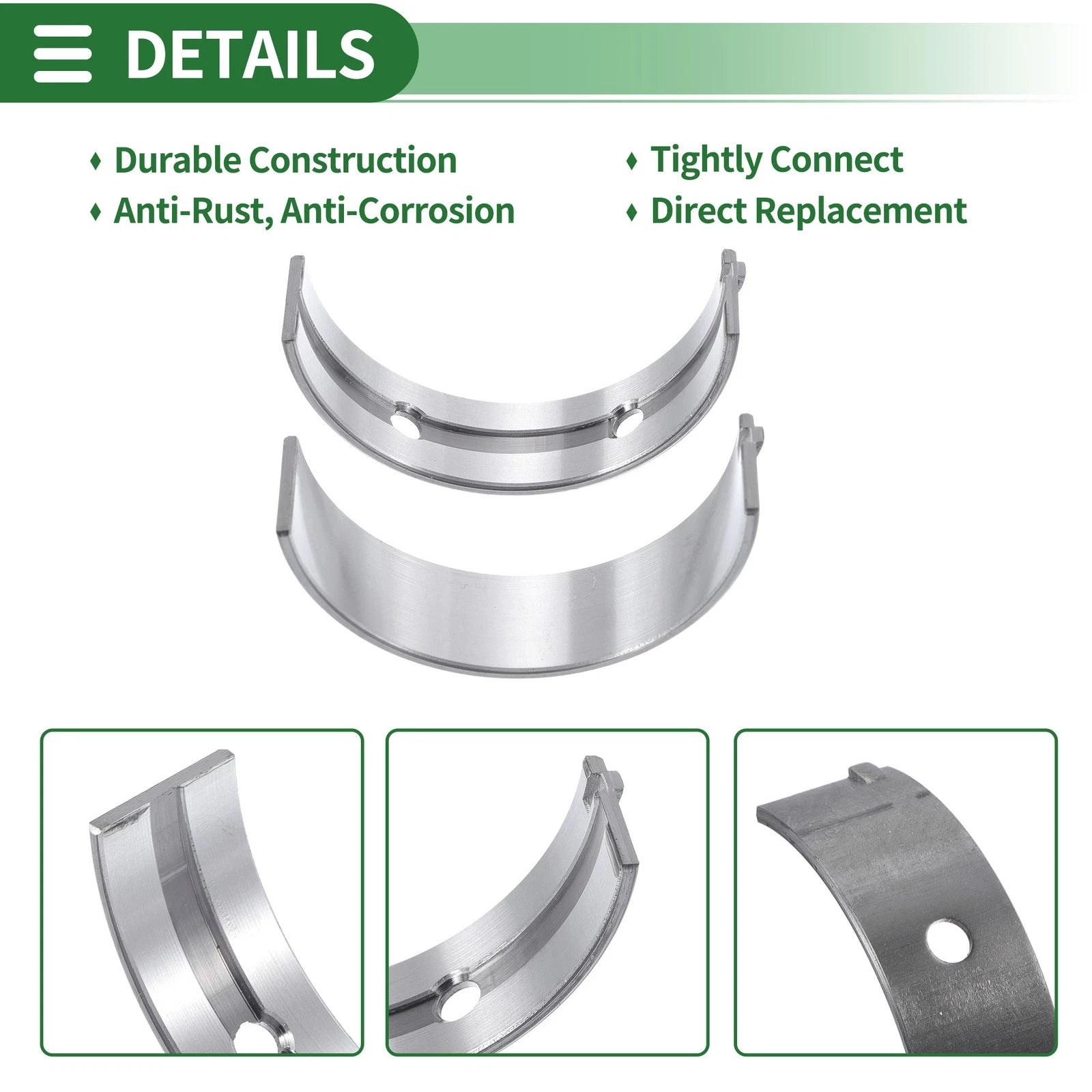 Main Bearing Set No.210202E100 for Hyundai Tucson (2014–2015)