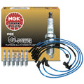 Set of 6 NGK G-Power Platinum Spark Plugs for Mazda MPV (2000–2006)