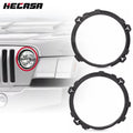 Set of 2 Headlight Bezel Mount Bracket Rings for Jeep Wrangler TJ (1997–2006)