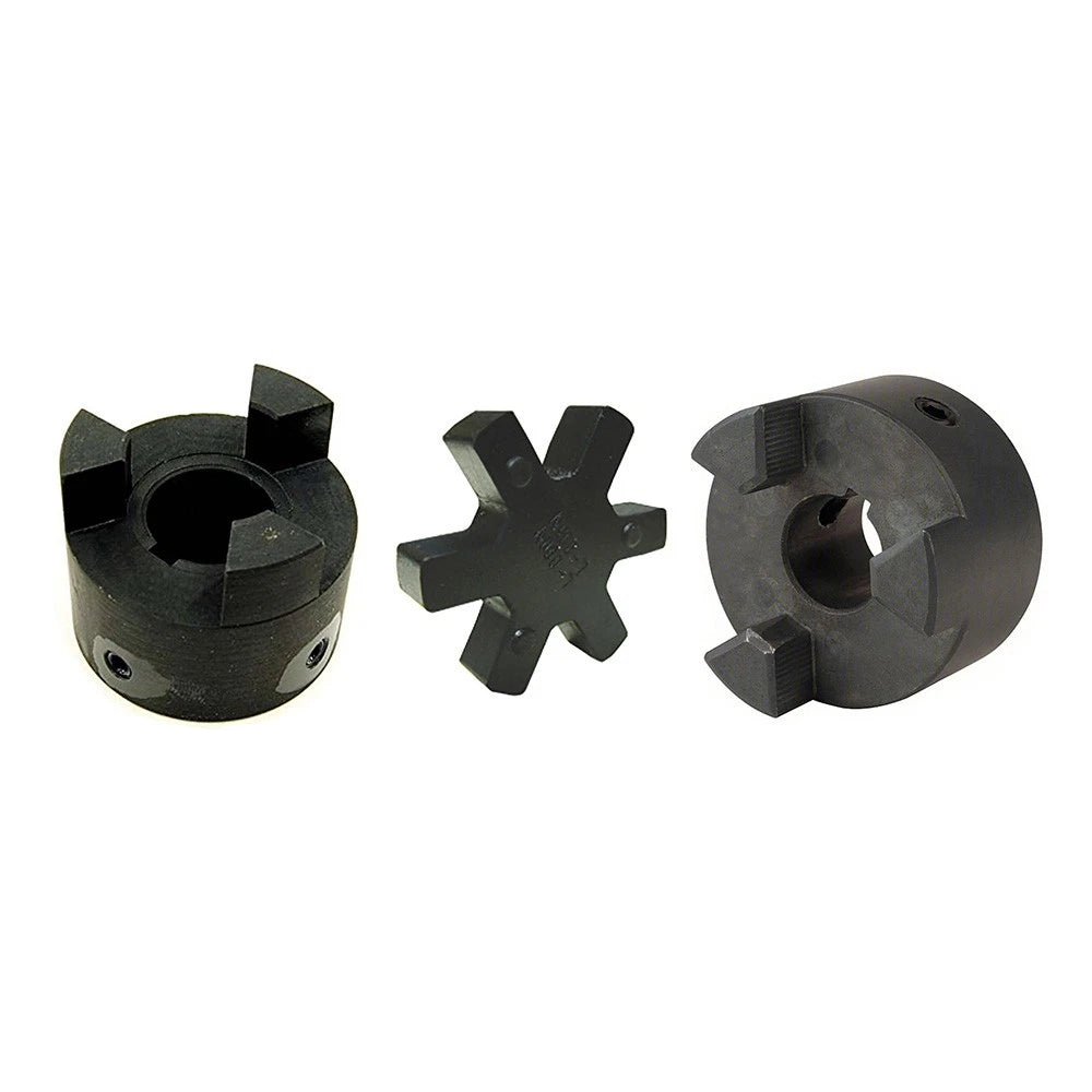 3-Piece L095 Flexible L-Jaw Coupling Coupler Set for