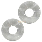 2x Brake Disc Rotor for Arctic Cat Mud Pro 650 700 1000 (2010–2017)
