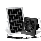 4in 6in 8in Solar Powered Ventilation Fan for RV Boat Trailer