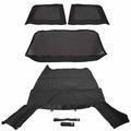 Soft Top for Jeep Wrangler 4 DR JK (2007–2009) Tinted Windows Black Sailcloth