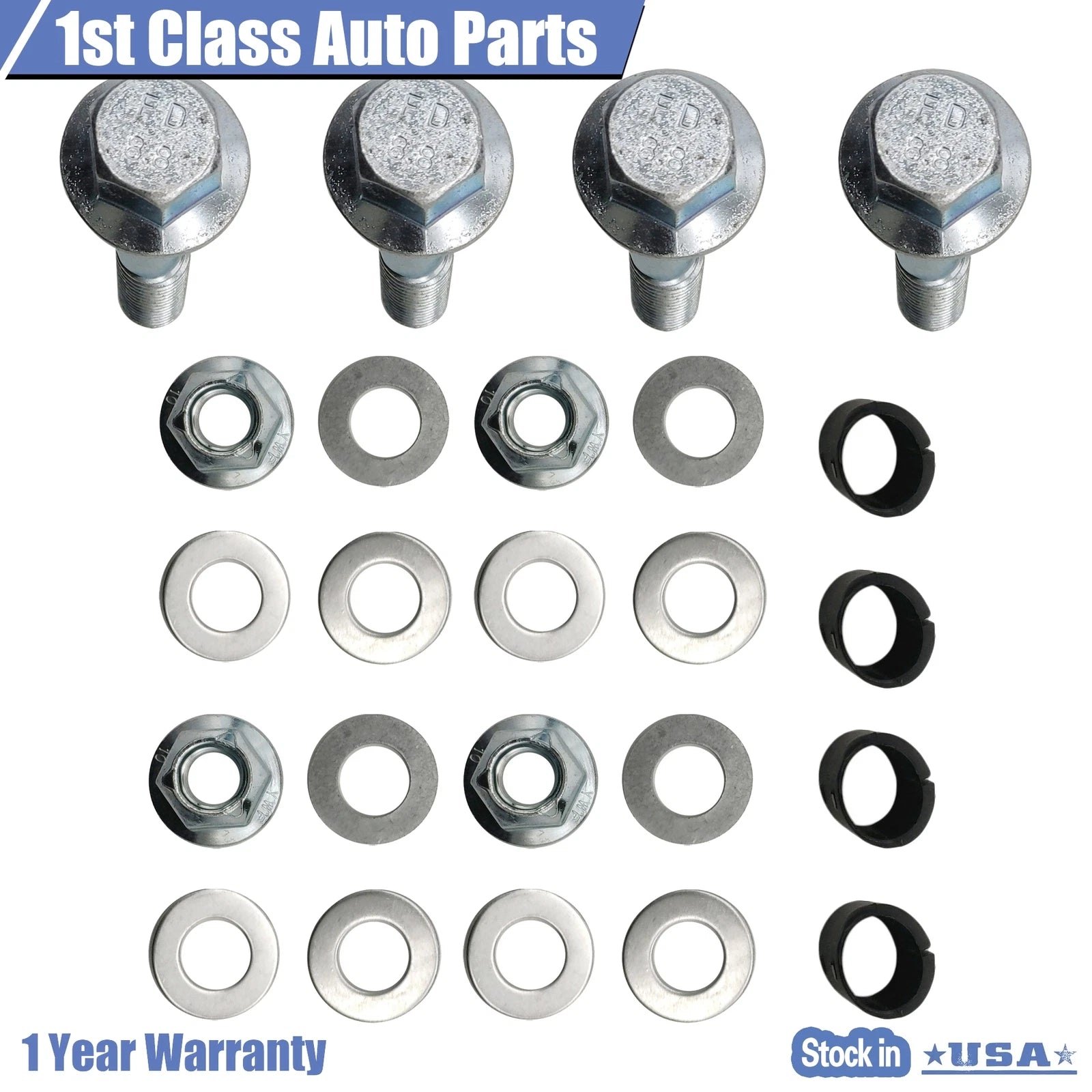 Set of 4 Lower Control Arms for Chevy Mercedes Sedan Camry (1983–2019)