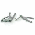 Front Bracket Footrest Footpeg Set for Yamaha YZF R1 (2007–2008)