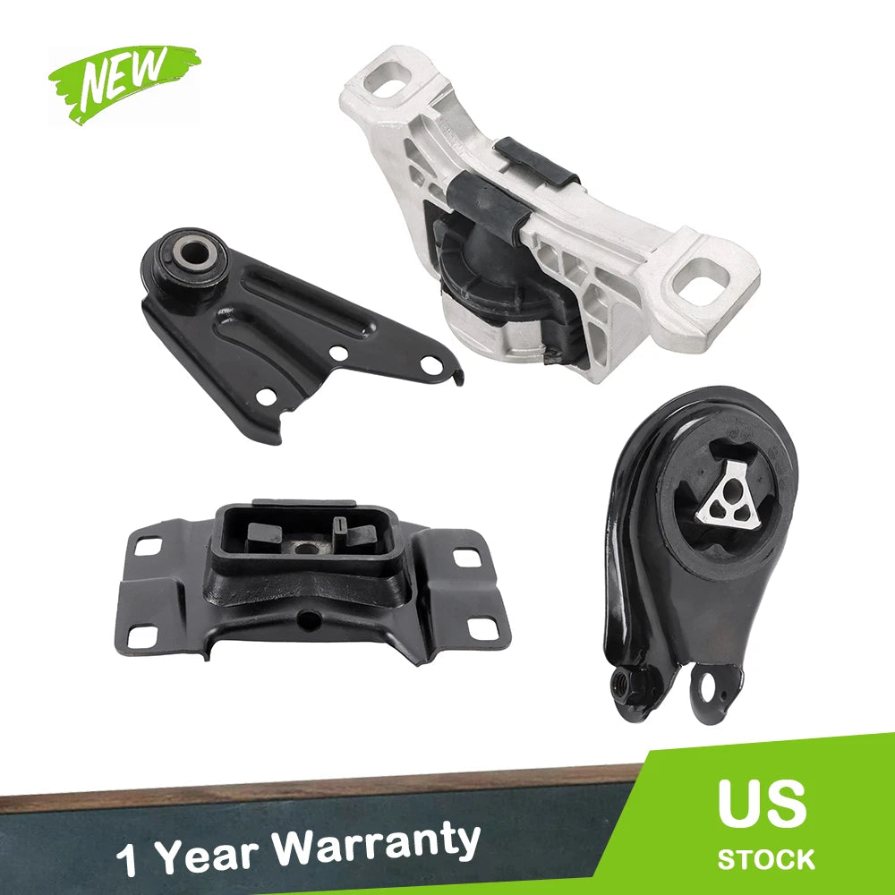 4Pcs Motor & Trans Mounts Set for Mazda 3 2.0L (2004–2009) A4402 A4404 A4405 A4418
