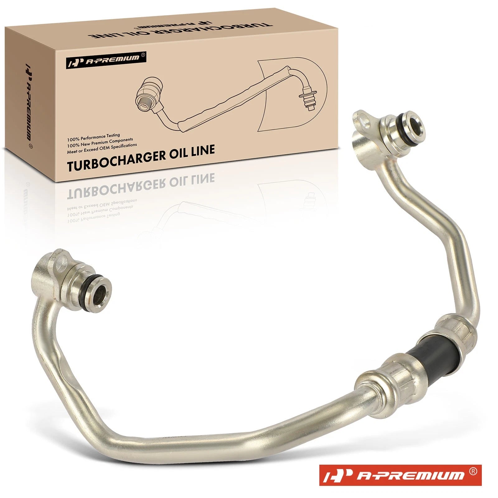 Turbocharger Coolant Line for BMW X6 xDrive35i (2008–2010)