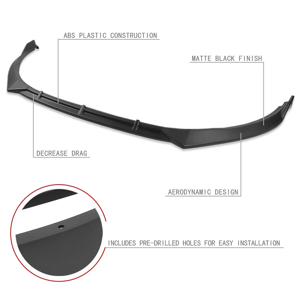 Front Bumper Lip Under Panel Diffuser for Kia Optima SX/Hybrid (2011–2013)