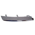 Replacement Chrome Plastic Front Passenger Side Upper Grille Molding