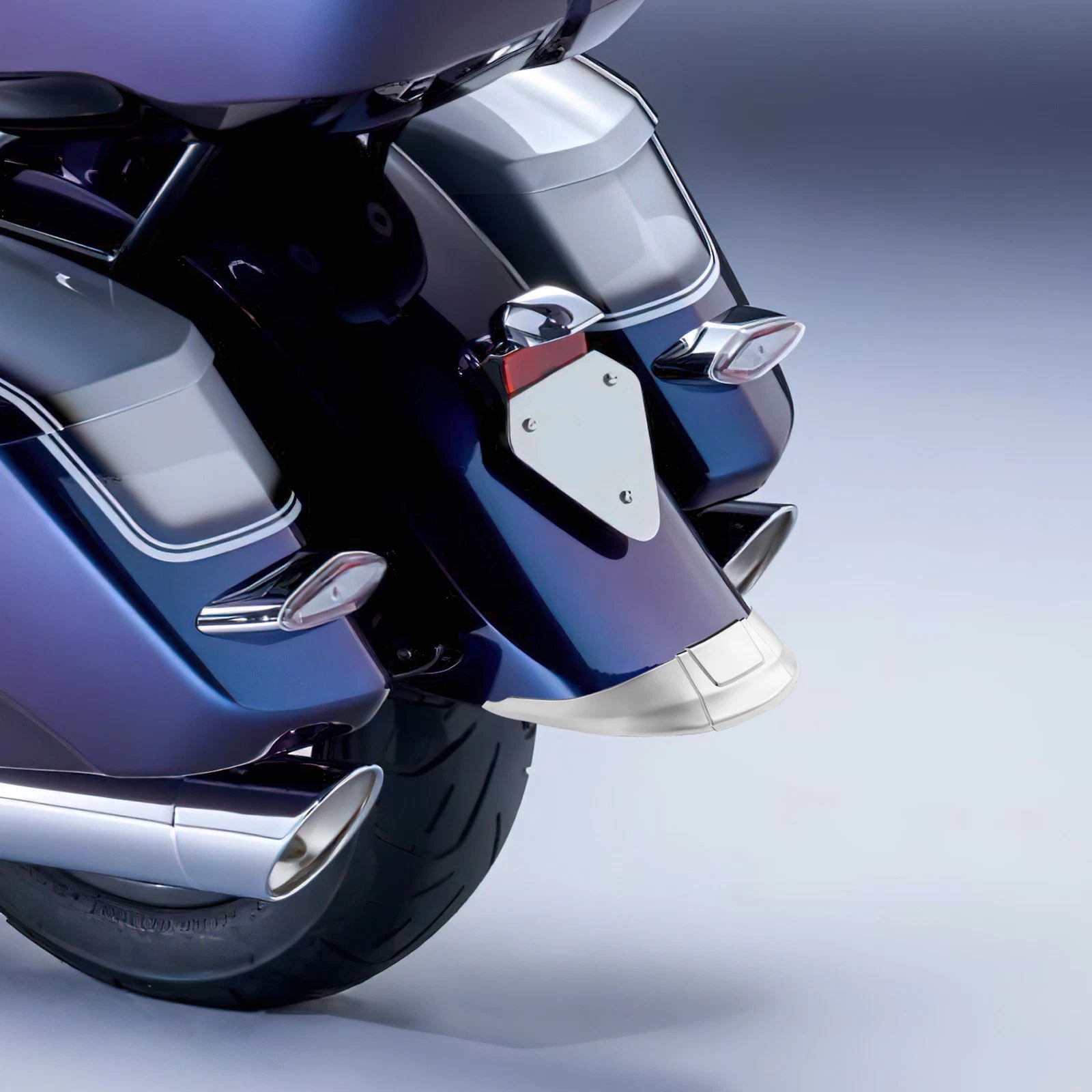 Rear Fender Mudguard Extension for BMW R18 B R18 Transcontinental (2021–2024)
