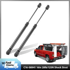 16in 28lb Shock Strut Lift Support for Leer Camper Shell Window (2010–2020)