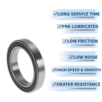 Deep Groove Ball Bearing 50x72x12mm for Various Models (6910VV)