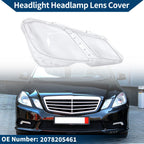 1 Pc Headlight Lens Cover for Mercedes-Benz E350 (2009–2016) No. 2078205461
